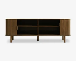 Online Daells Bolighus Tv-bord Cavo Finer m/Jalousidøre Røget Eg