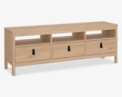 Discount Daells Bolighus Tv-bord Madrid lys m/3 skuffer Eg