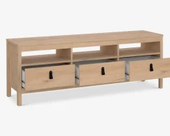 Discount Daells Bolighus Tv-bord Madrid lys m/3 skuffer Eg