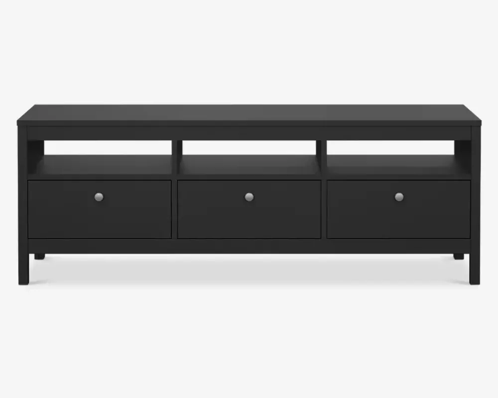 Sale Daells Bolighus Tv-bord Madrid m/3 skuffer Sort