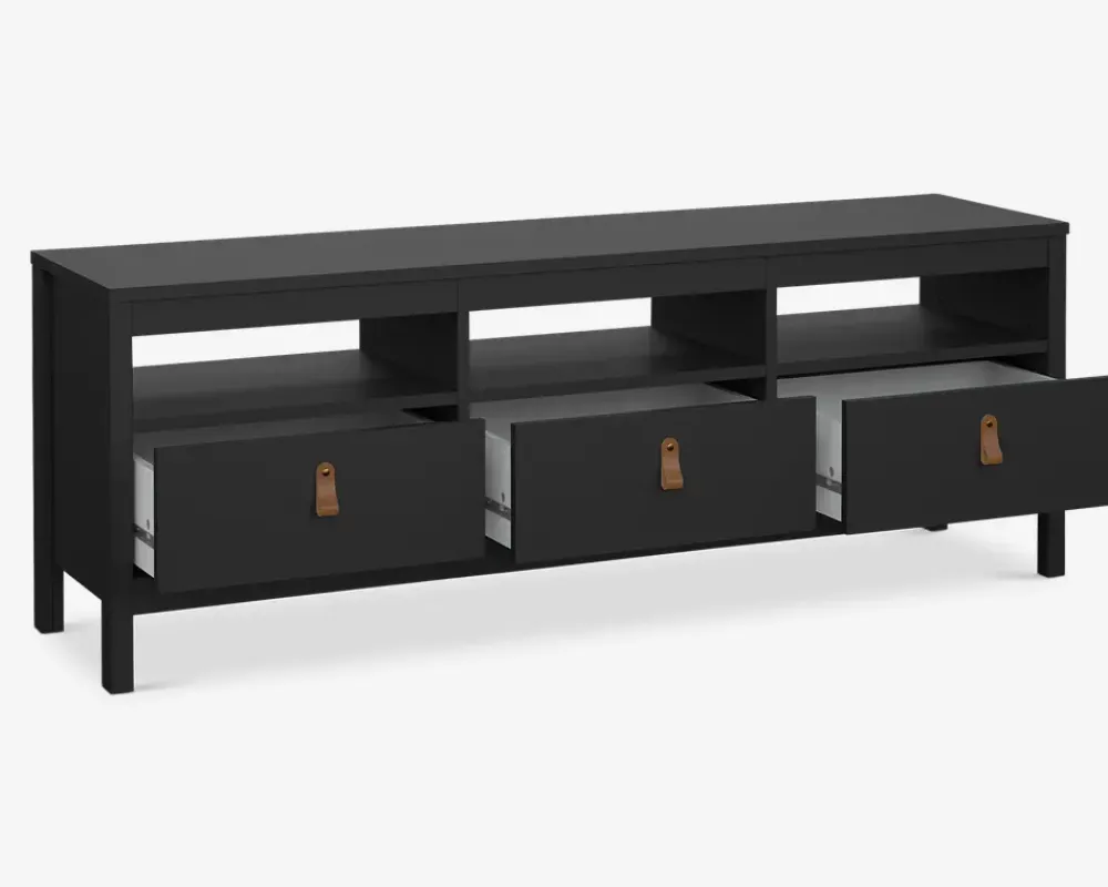 Sale Daells Bolighus Tv-bord Madrid m/3 skuffer Sort