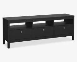 Sale Daells Bolighus Tv-bord Madrid m/3 skuffer Sort