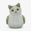Best Daells Bolighus Ugle ole keramik grøn H.15,5 cm