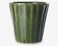 Outlet Daells Bolighus Urtepotteskjuler Flora grøn H.22 cm