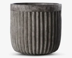 Daells Bolighus Urtepotteskjuler House antik grå H.19 cm