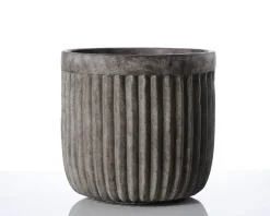 Daells Bolighus Urtepotteskjuler House antik grå H.19 cm