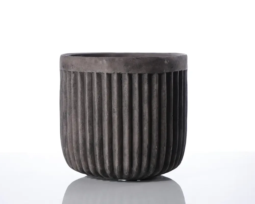 Hot Daells Bolighus Urtepotteskjuler House antik grå H.16 cm