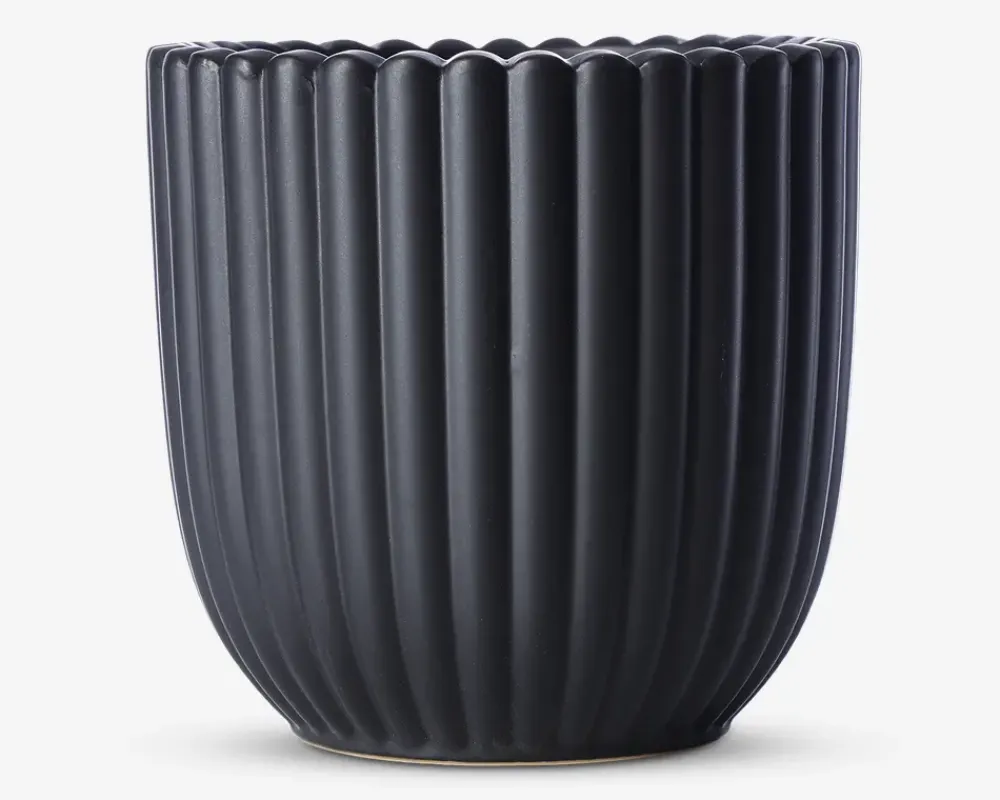 Sale Daells Bolighus Urtepotteskjuler Nobel mat sort 20x22 cm