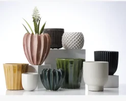 Outlet Daells Bolighus Urtepotteskjuler Nuts pink H.21 cm