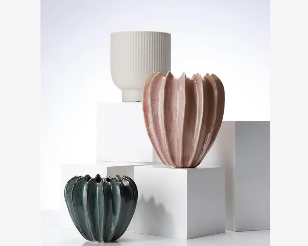 Outlet Daells Bolighus Urtepotteskjuler Nuts pink H.21 cm