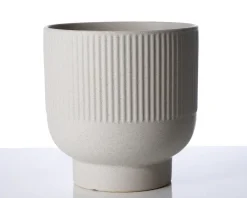 Sale Daells Bolighus Urtepotteskjuler sæt river cream H.17+22 cm