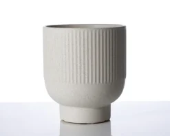 Sale Daells Bolighus Urtepotteskjuler sæt river cream H.17+22 cm