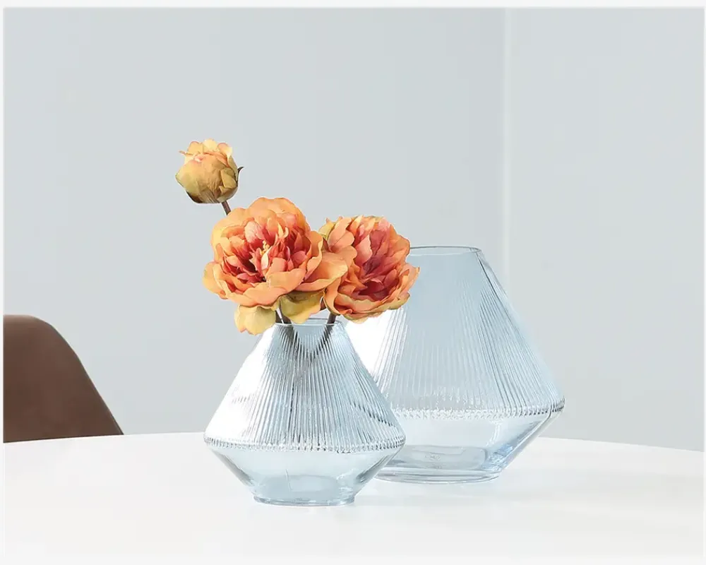 Daells Bolighus Vase Lina Large Blå H.21 cm