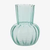 Outlet Daells Bolighus Vase Med Riller Mint