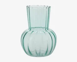 Outlet Daells Bolighus Vase Med Riller Mint