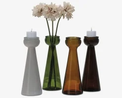 Outlet Daells Bolighus Vase nougat H. 40 cm Brun