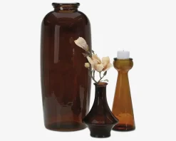 Outlet Daells Bolighus Vase nougat H. 40 cm Brun