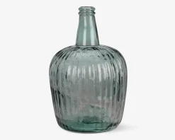 Online Daells Bolighus Vase Transparent Sort 22,5x36,3 cm