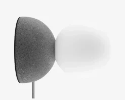 Hot Daells Bolighus Væg/Bordlampe Moon Ø.10 cm Grå