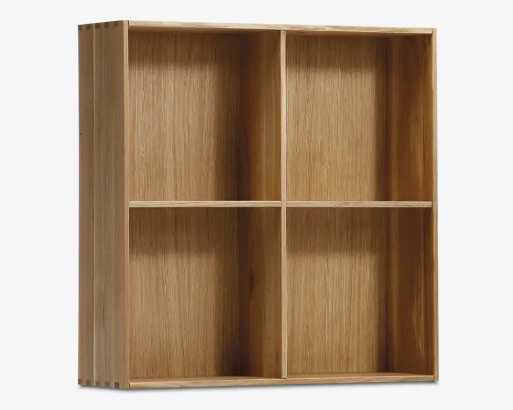 Outlet Daells Bolighus Væghængt bogreol olieret eg Røget Eg