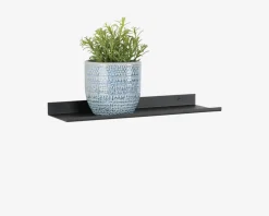 Daells Bolighus Væghylde metal sort L.40 cm