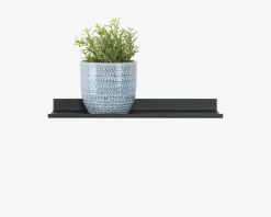 Daells Bolighus Væghylde metal sort L.40 cm