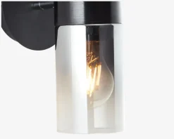 Best Daells Bolighus Væglampe Alia Sort/Røgfarvet E27