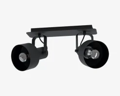 New Daells Bolighus Væglampe Casibare 2 Sort