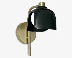 New Daells Bolighus Væglampe Corolle sort Ø.21 cm