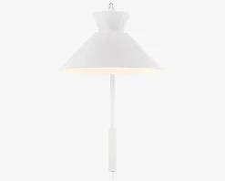 Sale Daells Bolighus Væglampe Dial H.40 cm Hvid