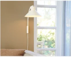 Sale Daells Bolighus Væglampe Dial H.40 cm Hvid