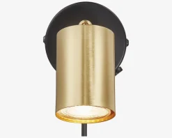 Outlet Daells Bolighus Væglampe Explore Messing