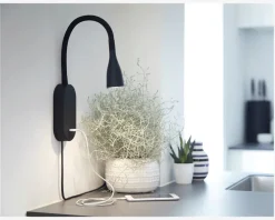 Online Daells Bolighus Væglampe Eye USB LED Sort