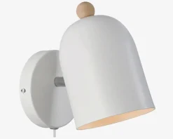 Daells Bolighus Væglampe Gaston Hvid