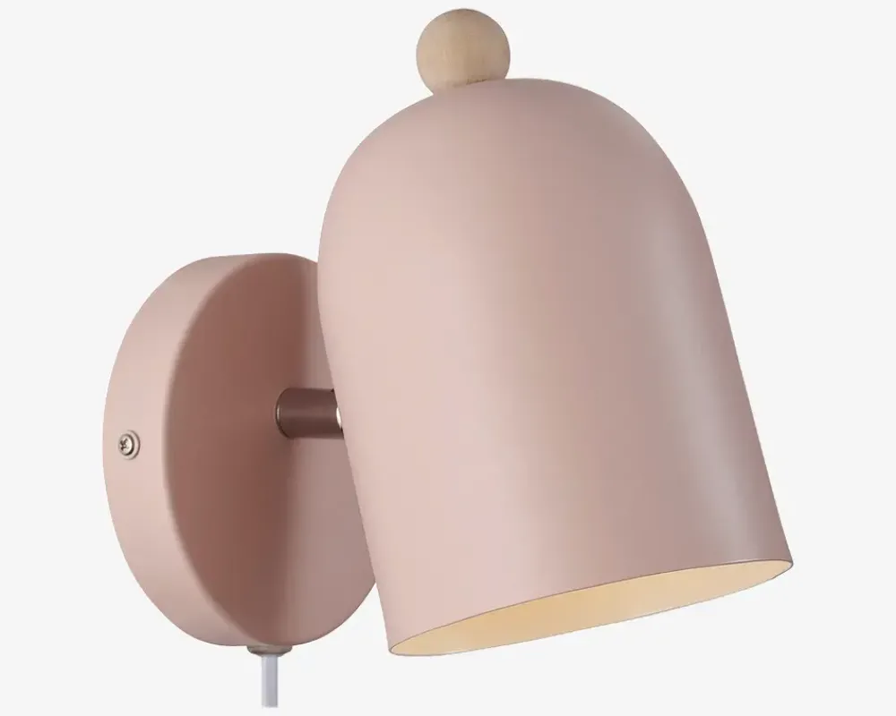 Outlet Daells Bolighus Væglampe Gaston støvet Rosa