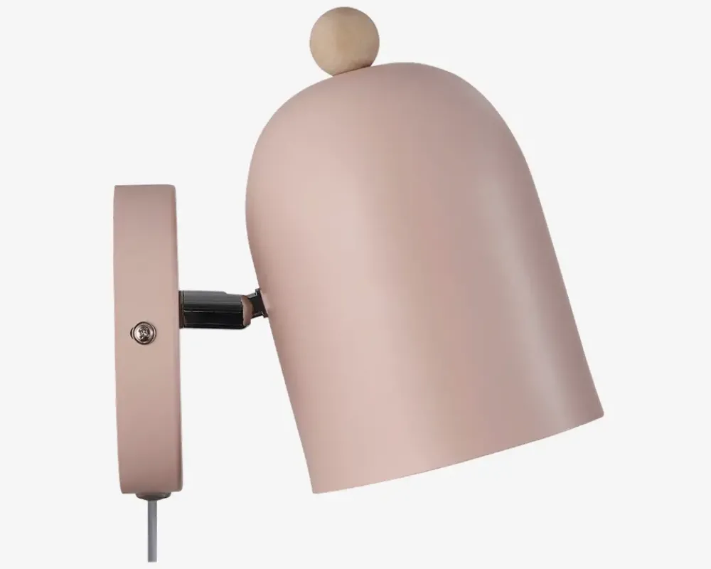 Outlet Daells Bolighus Væglampe Gaston støvet Rosa