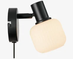 Sale Daells Bolighus Væglampe Milford mini E14 sort