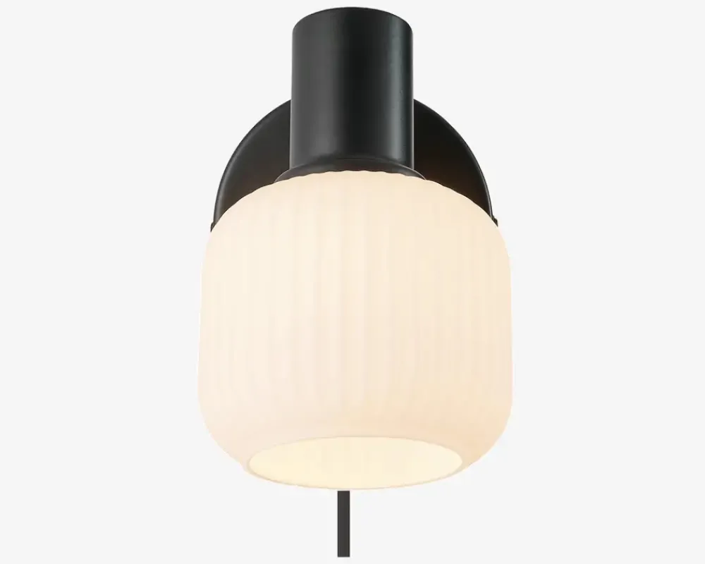 Sale Daells Bolighus Væglampe Milford mini E14 sort