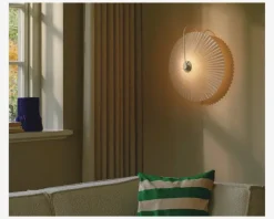 New Daells Bolighus Væglampe Nadia E14 hvid