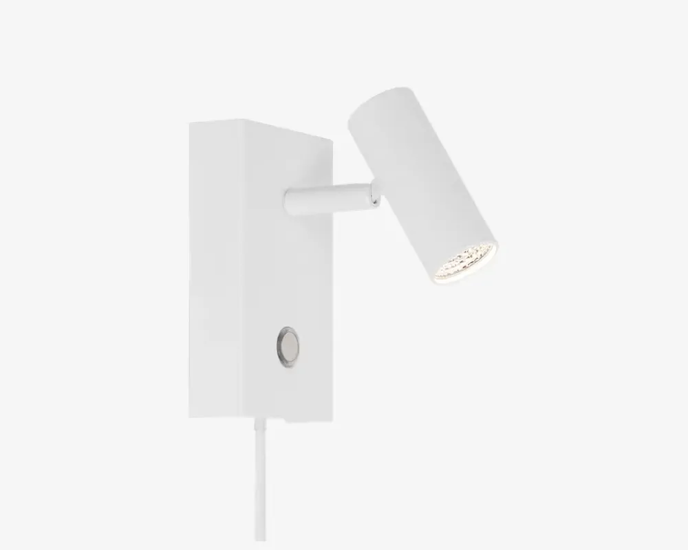 Online Daells Bolighus Væglampe Omari Hvid Sort