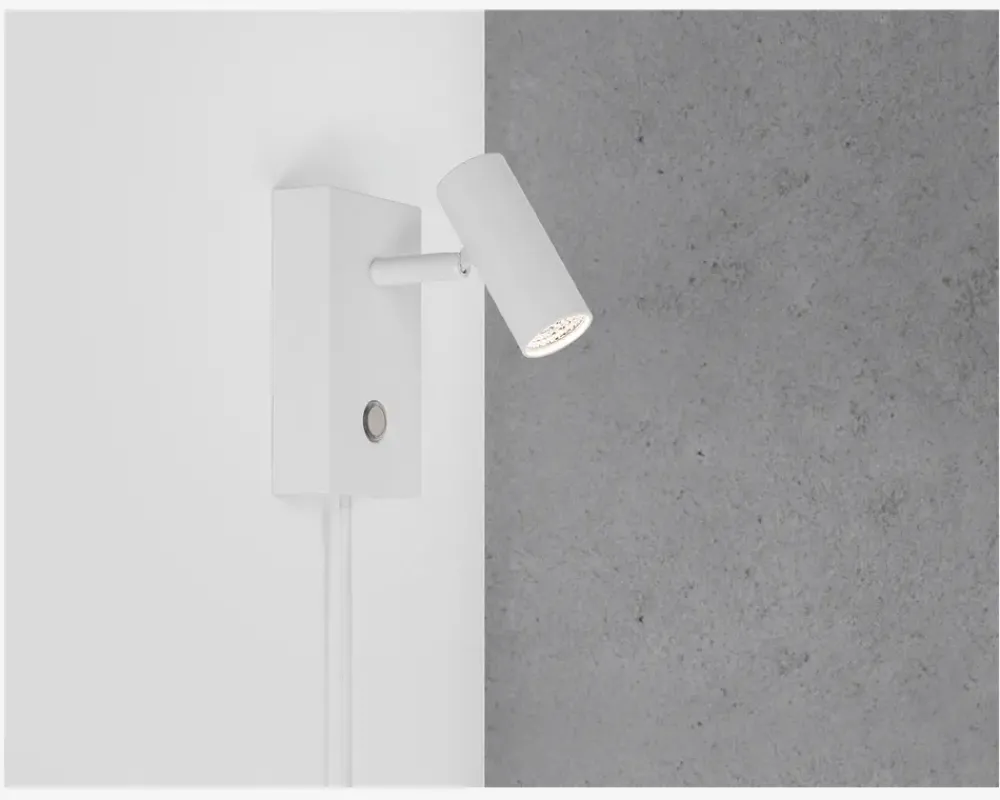 Online Daells Bolighus Væglampe Omari Hvid Sort