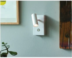 Online Daells Bolighus Væglampe Omari Hvid Sort