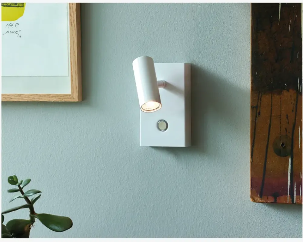 Online Daells Bolighus Væglampe Omari Hvid Sort