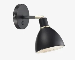 Hot Daells Bolighus Væglampe Ray Sort