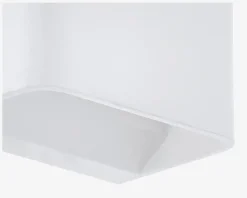 Outlet Daells Bolighus Væglampe Sania 4 LED Hvid B.13cm