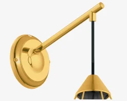 Best Daells Bolighus Væglampe Tarbes Guld H.35cm