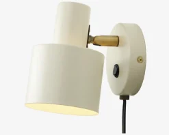 Clearance Daells Bolighus Væglampe Vouge H.16 cm Hvid