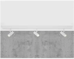 Outlet Daells Bolighus Væg-/loftkampe Omari 3 Hvid