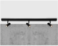 Hot Daells Bolighus Væg-/loftlampe Omari 3 Sort