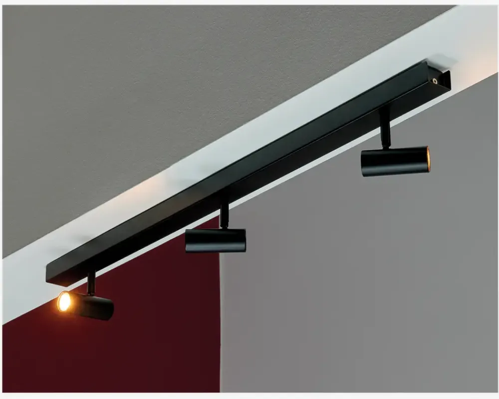 Hot Daells Bolighus Væg-/loftlampe Omari 3 Sort